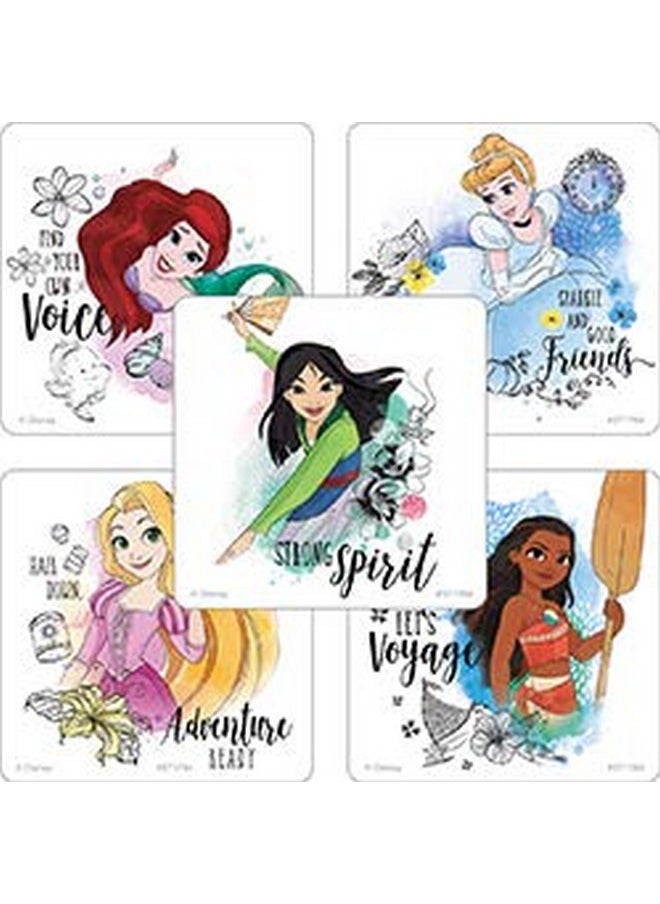 SmileMakers - Disney Princess Adventure Ready Stickers Prizes And Giveaways 100 Per Pack - Image 1