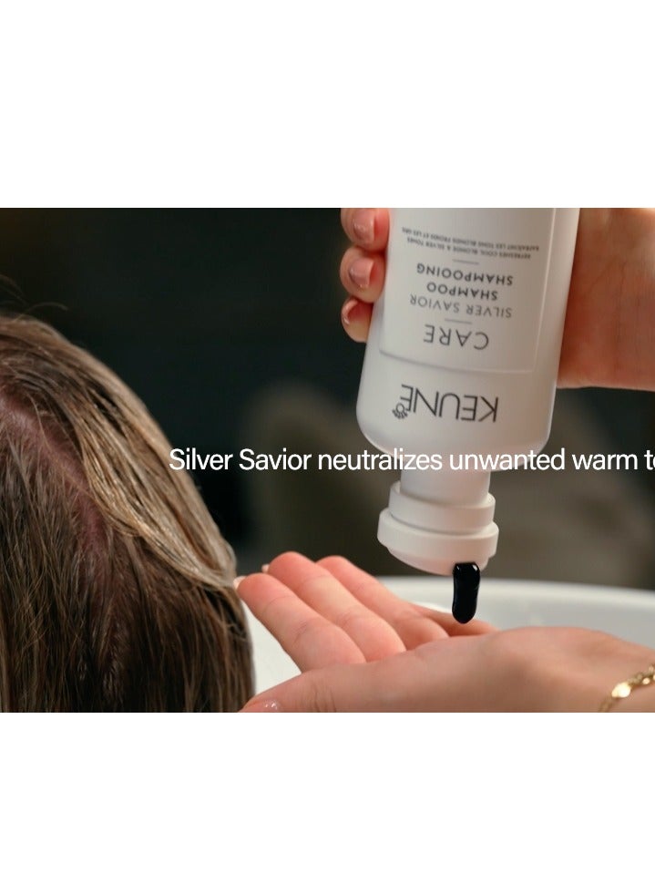 Keune Care Blonde Savior Shampoo Intense Recovery For Porous And Decolorized Hair Sulfate-Free (2 Options Size)