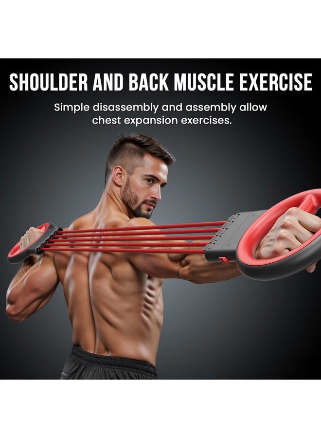 Funray Rotator Burn Machine, 3-in-1 Multi-Functional Arm Exerciser: Chest Expansion, 360° Forearm Rotation, One-Handed Centrifugal Exercise,Ideal for upper body strength training at home and gyms - Image 3