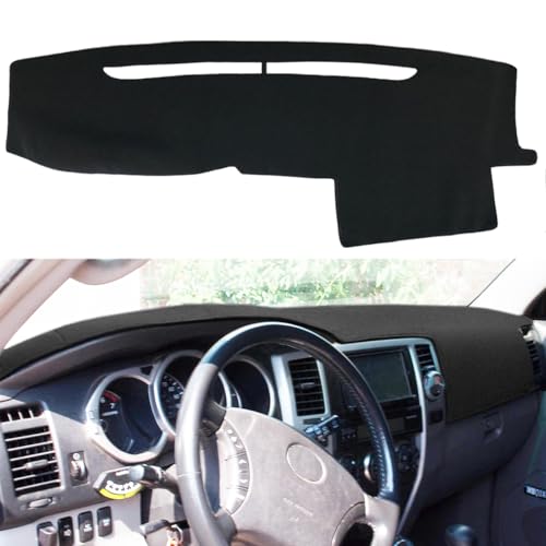 AKMOTOR Dash Cover Dashboard Cover Mat Pad for Toyota 4Runner 2003 2004 2005 2006 2007 2008 2009 (Black) Y17 - Image 2