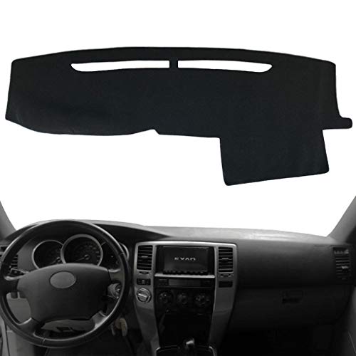 AKMOTOR Dash Cover Dashboard Cover Mat Pad for Toyota 4Runner 2003 2004 2005 2006 2007 2008 2009 (Black) Y17 - Image 1