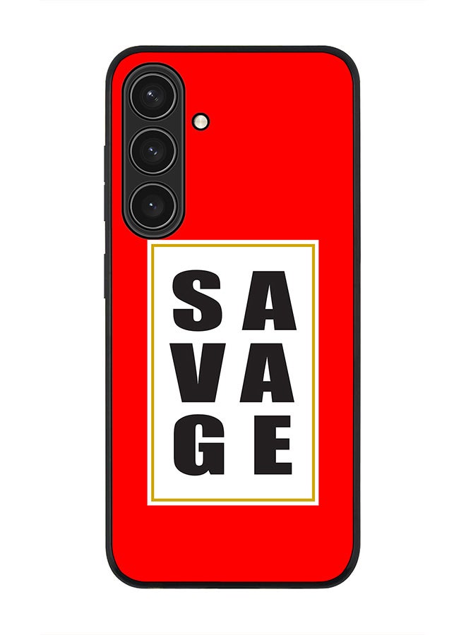 Stylizedd For Samsung Galaxy S25+ / S25 Plus 5G Case,Slim fit Camera Protection, Shockproof Thin Phone cover  - Savage - Image 1