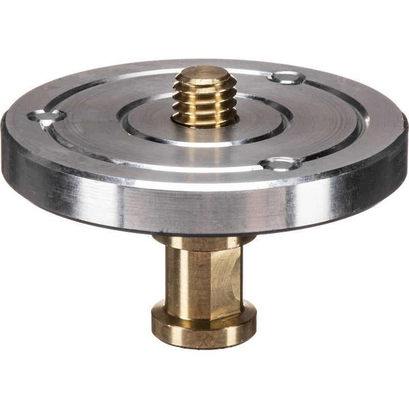 Manfrotto 208, 3/8" Tripod Head Mounting Plate with Stud for The Super Clamp - Image 3