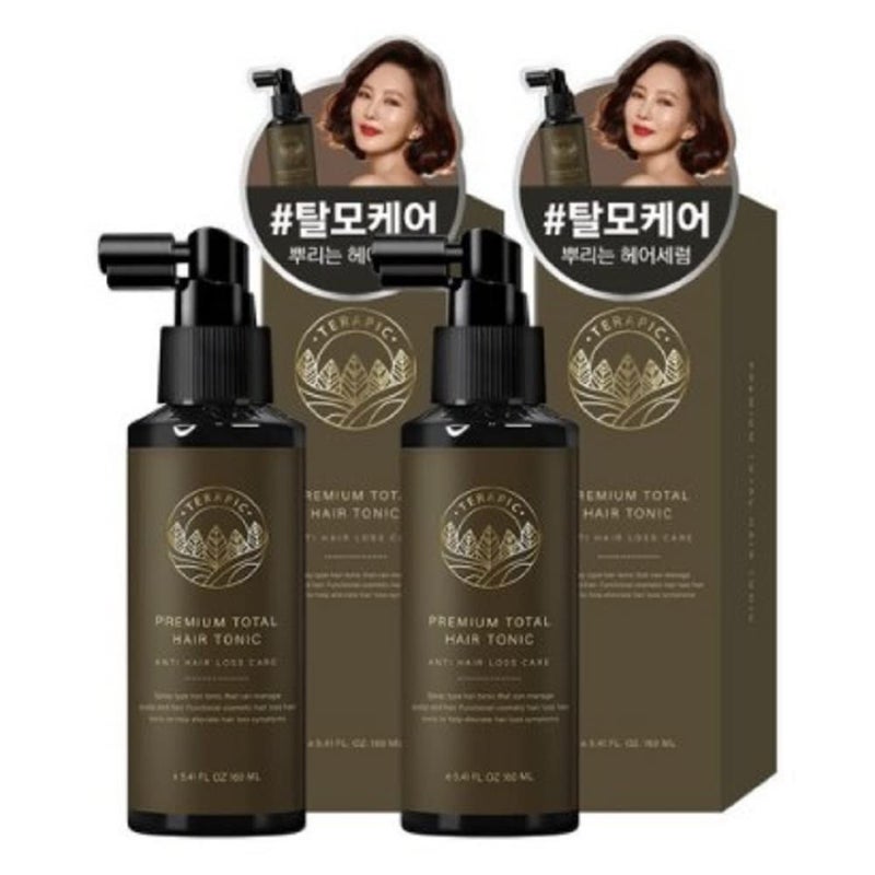 Sal Terapic Premium Total Hair Tonic 160ml 54 Fl oz 2pcs Set