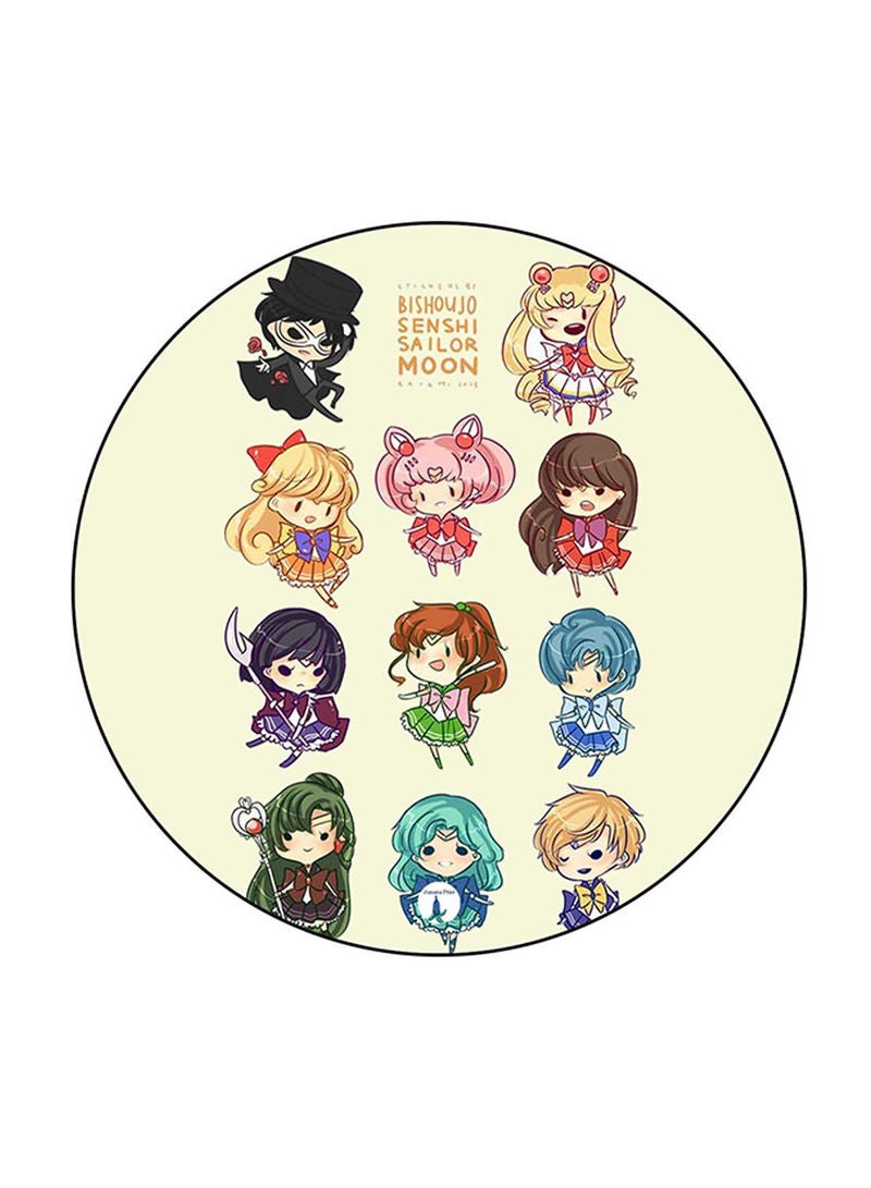 RKN Anime Sailor Moon Printed Mouse Pad Multicolour