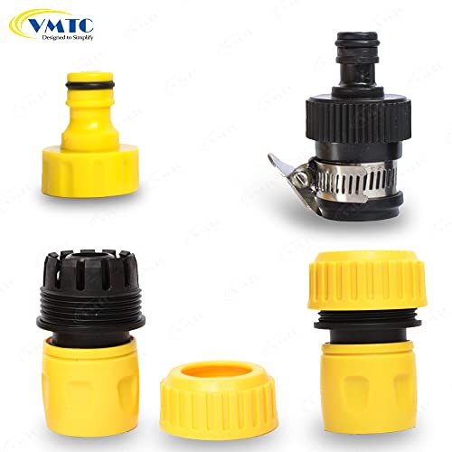 VMTC Tap Connector Kit 3/4”: (Quick Connector Pair, Tap Connector & Adapter) for Gardening & High-Pressure Car Washers (Compatible with Karchre, Bosch, Black & Decker, Hübertt, and More) - Image 5
