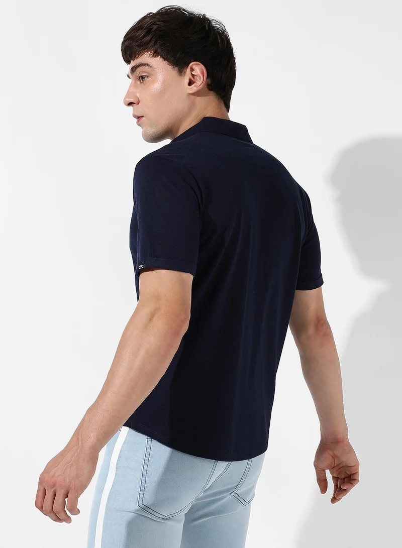 CAHOOT  Men's Black Solid Casual Shirt for Men | Best Price UAE