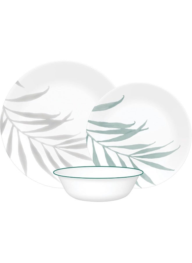Corelle طقم أدوات المائدة كوريل (12 قطعة، طباعة شمسية) - طقم عشاء لـ 4 أشخاص - Image 1