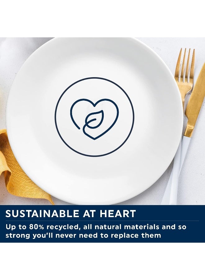 Corelle طقم أدوات المائدة كوريل (12 قطعة، طباعة شمسية) - طقم عشاء لـ 4 أشخاص - Image 5