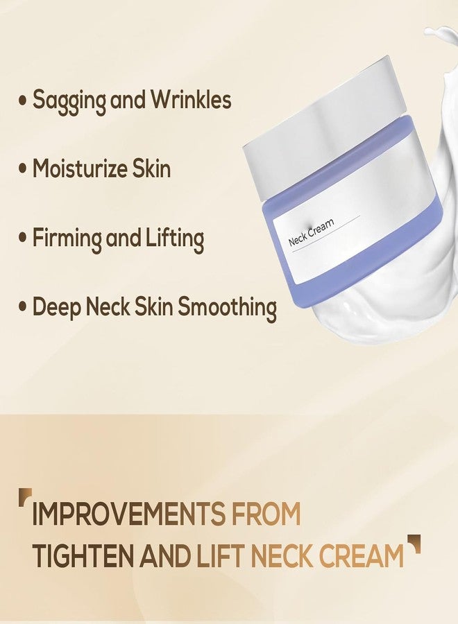 WINTER PLUM Firming Cream Tighten and Lift Neck Cream Neck Creams for Tightening and Firming Neck and Décolleté Neck Cream- Moisturizes Lifting & Recovery – 1.7oz - Image 2