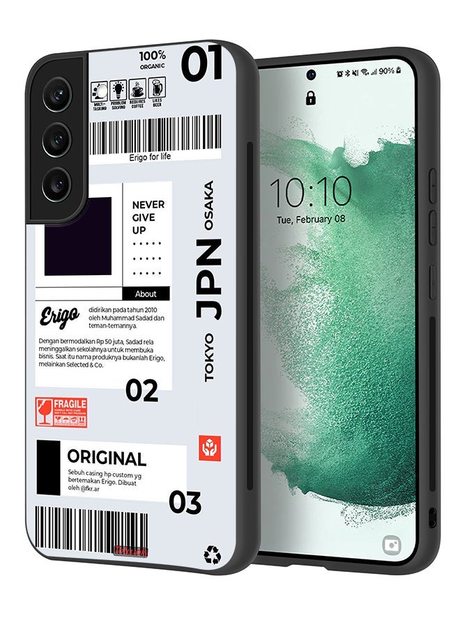 Tolwak Samsung Galaxy S21 5G Protective Case Cover Japan Sticker - Image 1