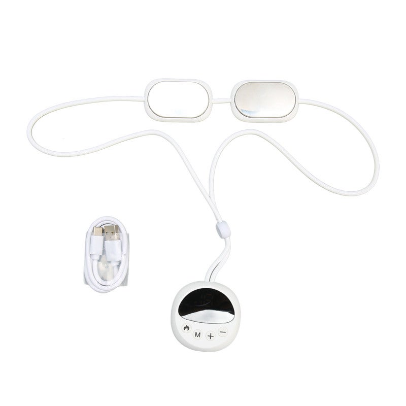 Electric Pulse Neck Massager with 3 Modes 19 Levels, Portable Cervical Massager for Neck Pain Relief - Thermostatic Heat Pendant Neck Massager for Home Use, te Blood Circulation Muscle Relaxation - Image 5
