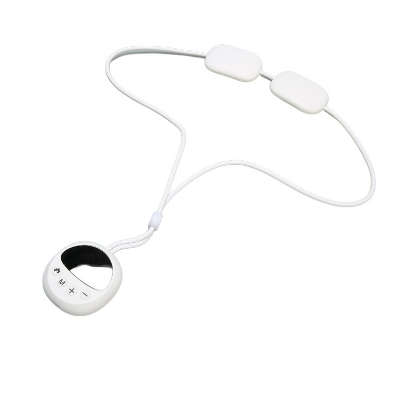 Electric Pulse Neck Massager with 3 Modes 19 Levels, Portable Cervical Massager for Neck Pain Relief - Thermostatic Heat Pendant Neck Massager for Home Use, te Blood Circulation Muscle Relaxation - Image 3