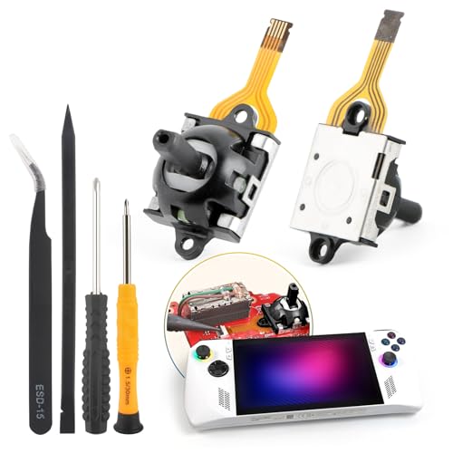 YWLRONG 1PCS Hall Effect Joysticks for Asus ROG Ally RC71L Joystick Replacement for GPD WIN3 Windows 10 3D Analog Stick Sensor Wheel Thumbsticks Module Handheld Console Accessories Parts with Repair Tools - Image 1