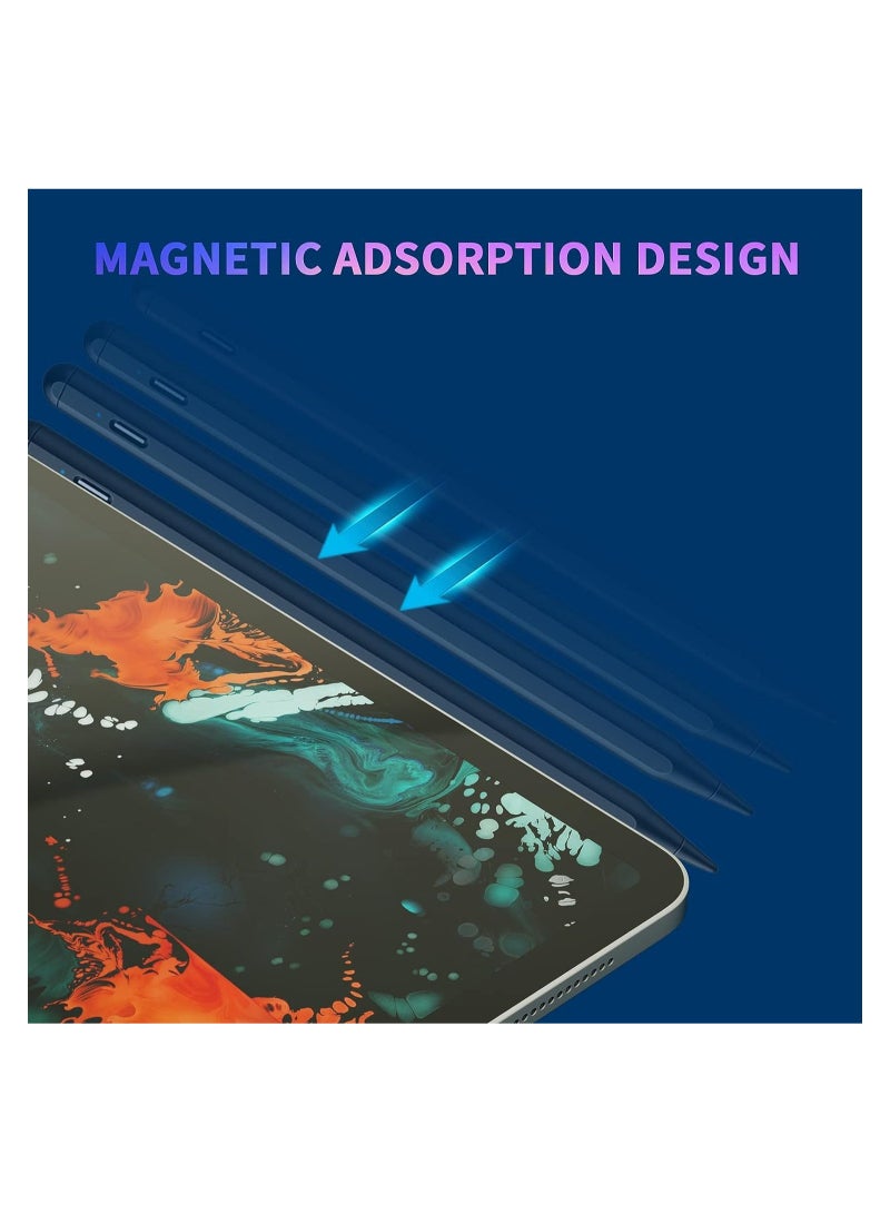 إلترازون Stylus Pen for iPad 10th/9th/8th generation with Palm Rejection, Pencil for iPad Compatible with iPad Pro 11/iPad Pro 12.9/iPad 6th/7th/8th/9th/10th/iPad Mini 5th/6th/iPad Air 3rd/4th/5th - Image 4