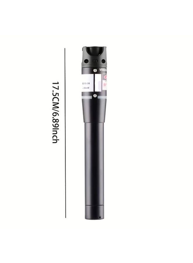 VFL 30 Fiber Optic Visual Fault Locator 650nm Breakpoint Detector 30mW 30km 2.5mm SC FC ST Connector Durable Metal Body Ergonomic Design Precision Network Testing Tool for Engineers - Image 5