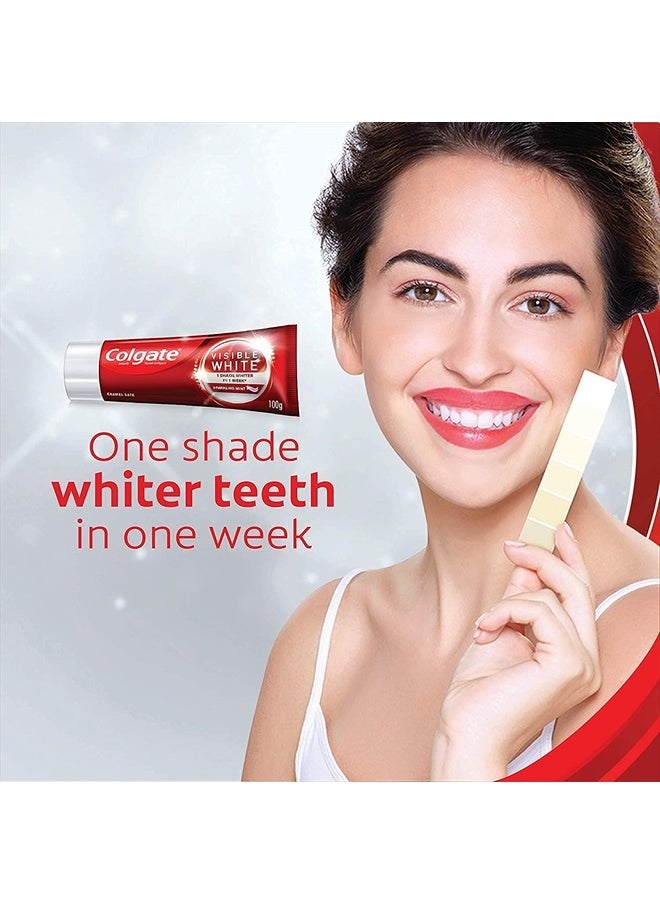 Colgate - Visible White Toothpaste(100 g) Pack of 2 - Image 1
