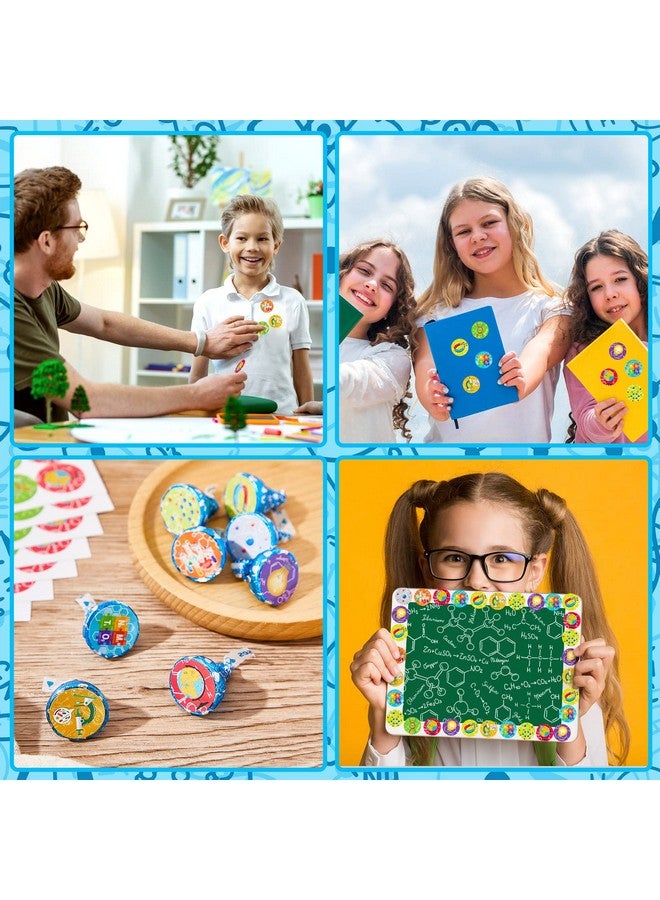 Jecery 1800 Pcs Science Stickers For Kids Science Teacher Reward Stickers Science Party Favor Stickers Bulk Chocolate Stickers - Image 5