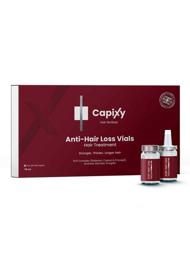 Capixy - Ampoules for treating hair loss - 70 ml - Image 1