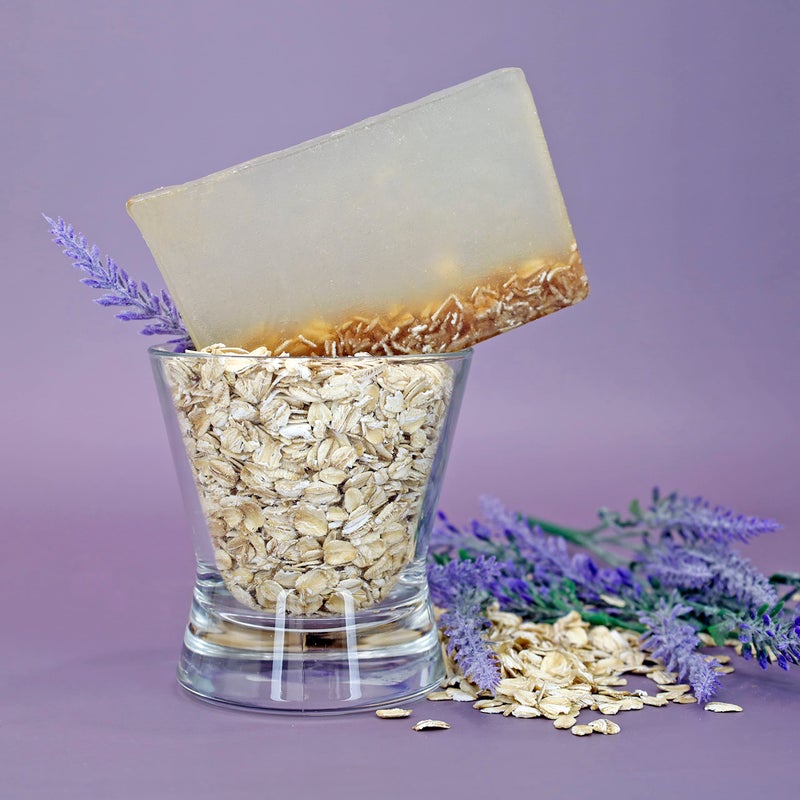 Primal Elements Lavender Oatmeal Soap Loaf, 5.5 Pound - Image 2