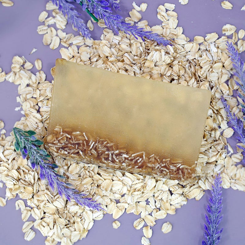 Primal Elements Lavender Oatmeal Soap Loaf, 5.5 Pound - Image 3