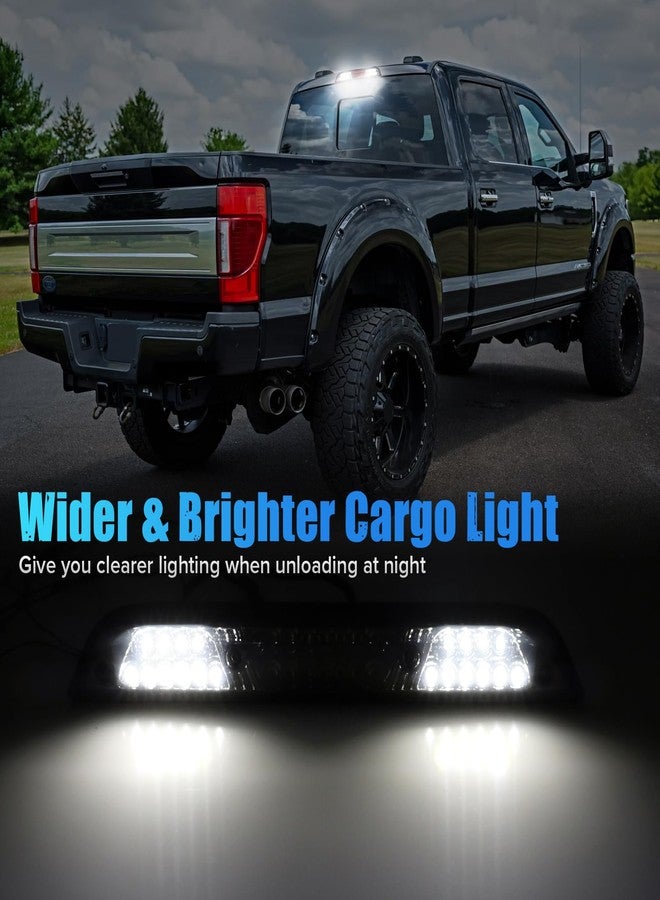 LUDARM Smoke Lens LED 3rd Brake Light Compatible with F150 2015-2020 F250 F350 2017-2022 F450 2017-2021 for Maverick 2021-2024 for Ranger 2019-2021Third Brake Cargo Light sassembly - Image 3