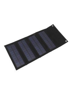 NIBEMINENT 40W 4 Fold Solar Panel Charging Bag Folding Bag Foldable Monocrystalline Solar Panel Charger for Outdoor Camping Hiking Emergency Charging Black  - Image 2
