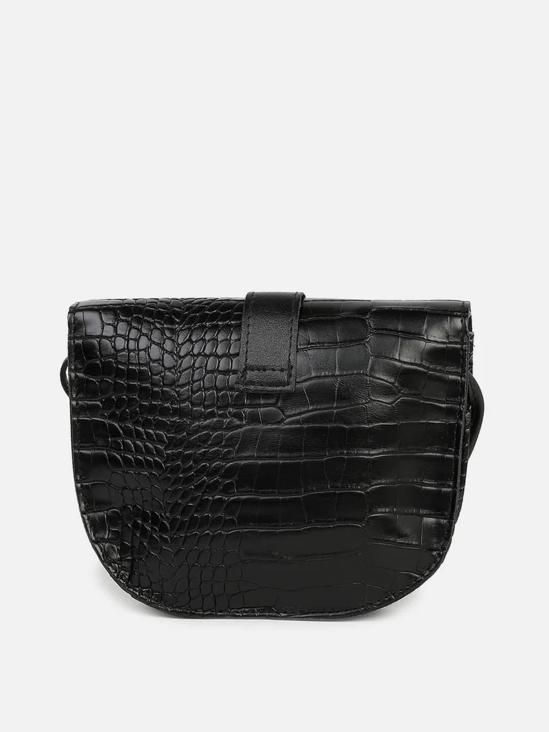 Haute Sauce  Blackout Black Cross Body Bag  | Best Price UAE