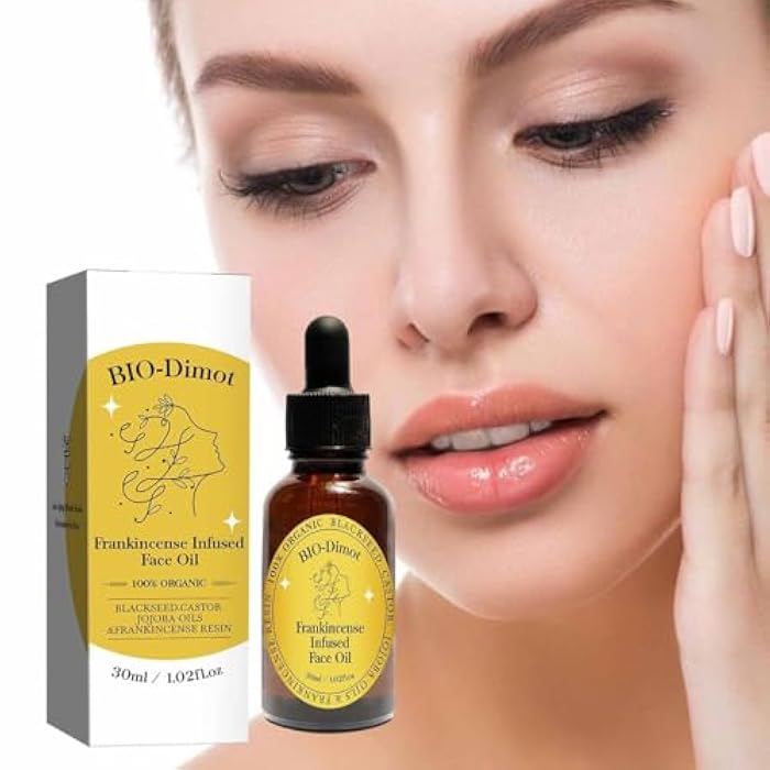 MULPG 60 ML Frankincense Essential Oil,Organic Castor & Jojoba Oils for Face Anti-Aging Facial Moisturizer Serum,Natural Skincare Hydrates Skin Moisturizing (2 PCS) - Image 2