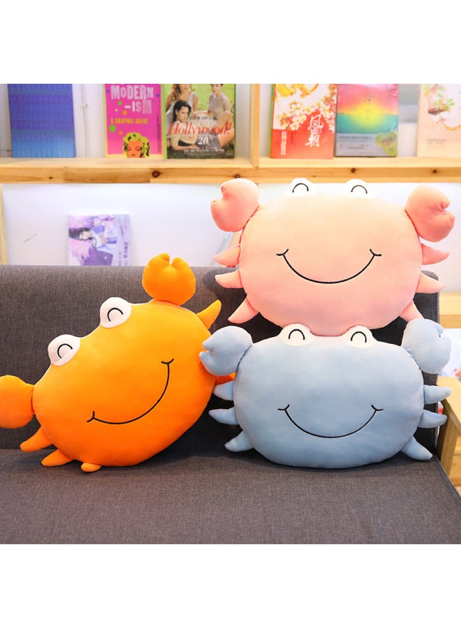 Cartoon Short Plush Crab Doll Doll Doll Big Crab Pillow Doll Cute Marine Gifts-Color:Orange-Height:45cm  - Image 3