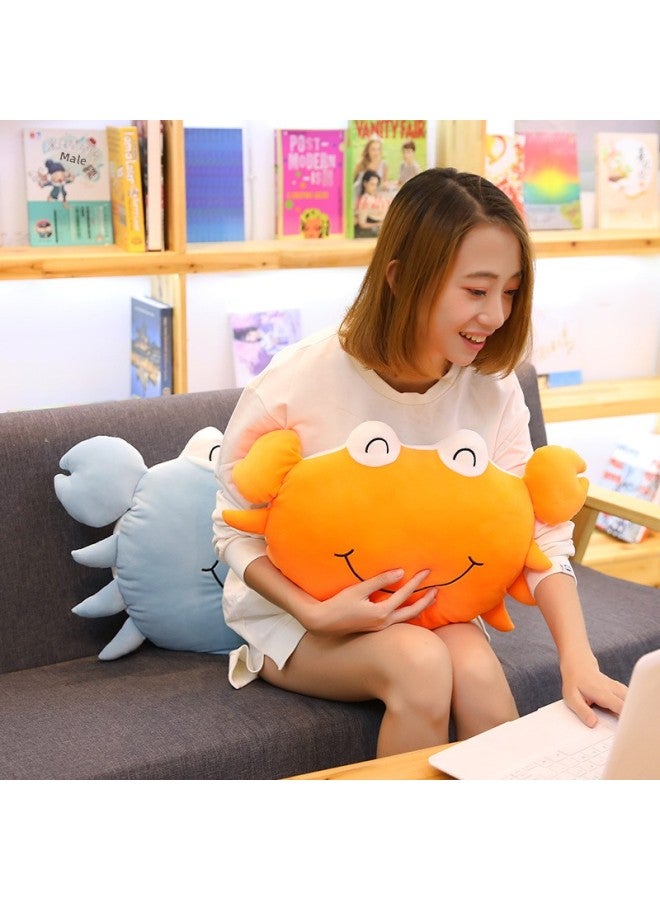Cartoon Short Plush Crab Doll Doll Doll Big Crab Pillow Doll Cute Marine Gifts-Color:Orange-Height:45cm  - Image 4
