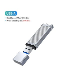 Orico Metal Flash Drive, Portable High Speed Metal USB Drive, Lightweight And Compact Data Storage Device, Fast Heat Dissipation Memory Stick U Disk Pen Drive, (1pc, USB A, 64GB)  - Image 1