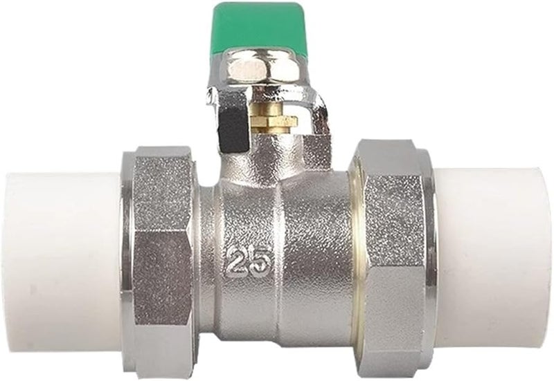 PPR32 Electroplating All Copper Double Union High Temperature Resistant Ball Valve - Image 4