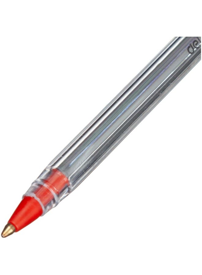 deli Q3-BL Ball Pen Pen 1mm Tip red (2 Pack) - Image 5