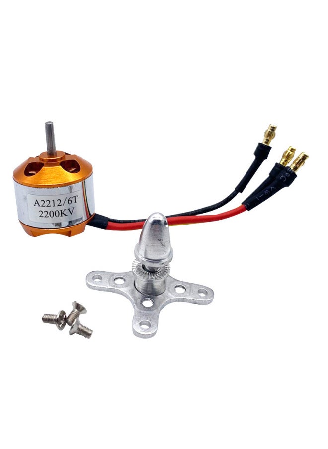 A2212 Brushless Motor For Model Aircraft Kv1000/1400/2200/2450 Su-27 4-axis Brushless Motor Rc Airplane Model Spare Parts-Color:2450KV-Standard  - Image 5