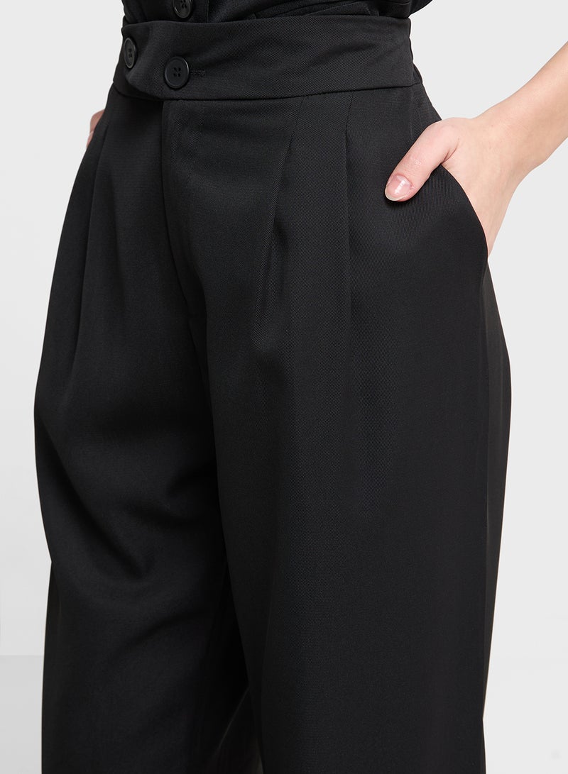 ايلا بنطلون مستقيم بخصر مرتفع - Image 4