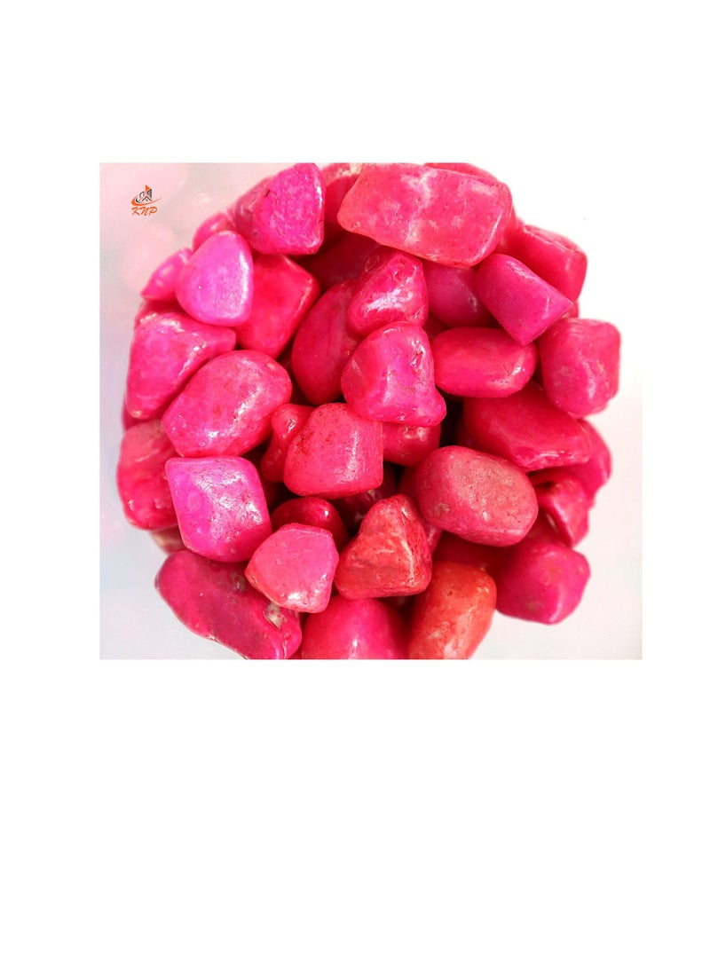 كنب حوض الحصى المطلي باللون الوردي - Image 2