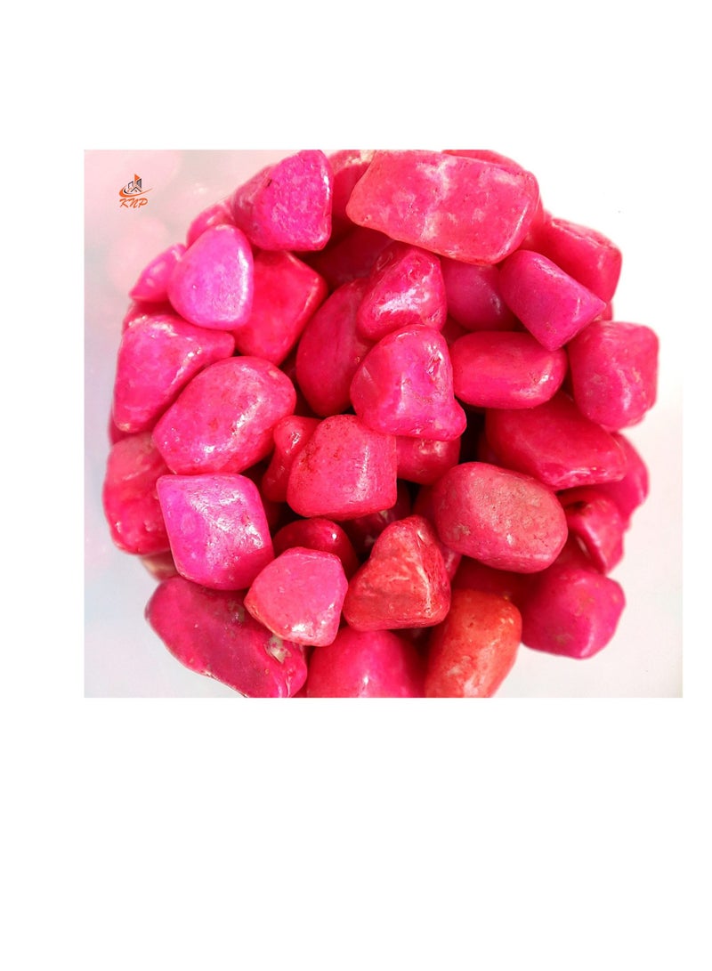 كنب حوض الحصى المطلي باللون الوردي - Image 3