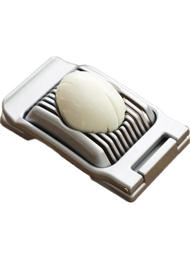 All-round Aluminum Alloy Egg Splitter, Household Cutting Tool, Multi-Functional Separator For Hard-Boiled Eggs, Eggshells, And Eggs, Slicing And Dicing Device - Image 3