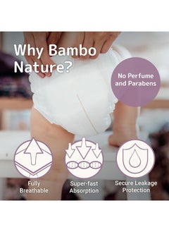 BAMBO NATURE Bambo Nature Premium Baby Diapers (SIZES 0 TO 6 AVAILABLE), Size 4, 162 Count  - Image 2