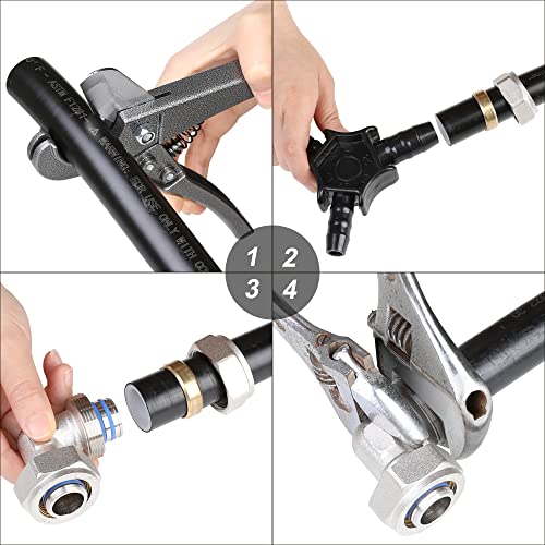Hromee 3/4-Inch Equal Elbow Fitting for 3/4-Inch Tubing Use with Air Piping System - Image 5