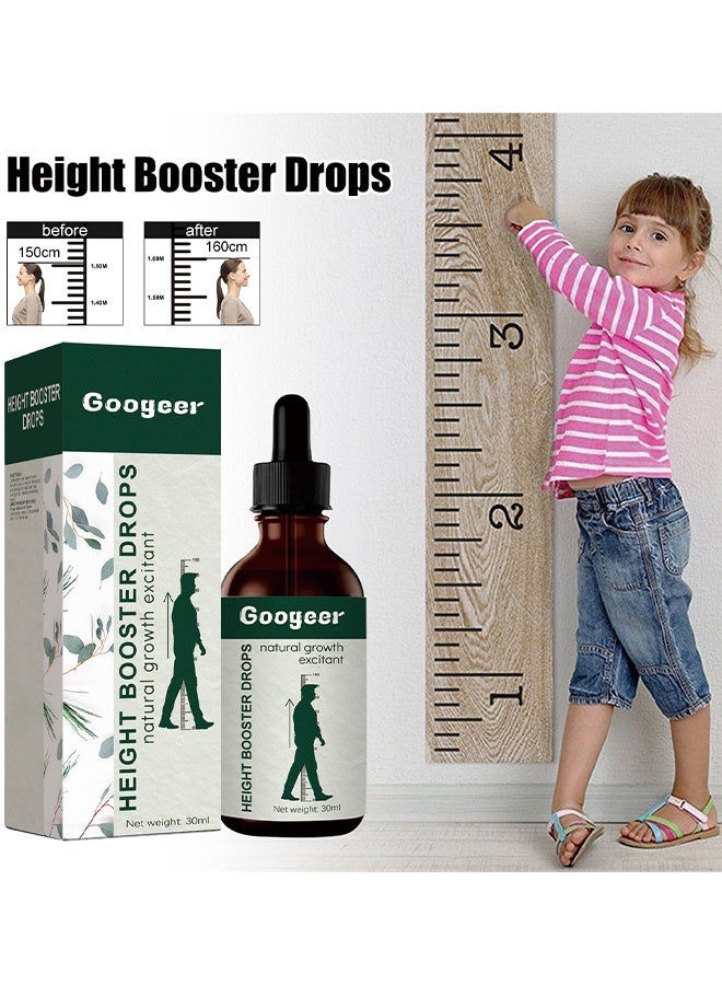 Googeer Height Increase Drops, Natural Growth Stimulants, Youth Bone Growth Increase Oil, Natural Herbal Height Increase Essential Oil, Adult Height Increase, Bone Growth 30ML  - Image 2