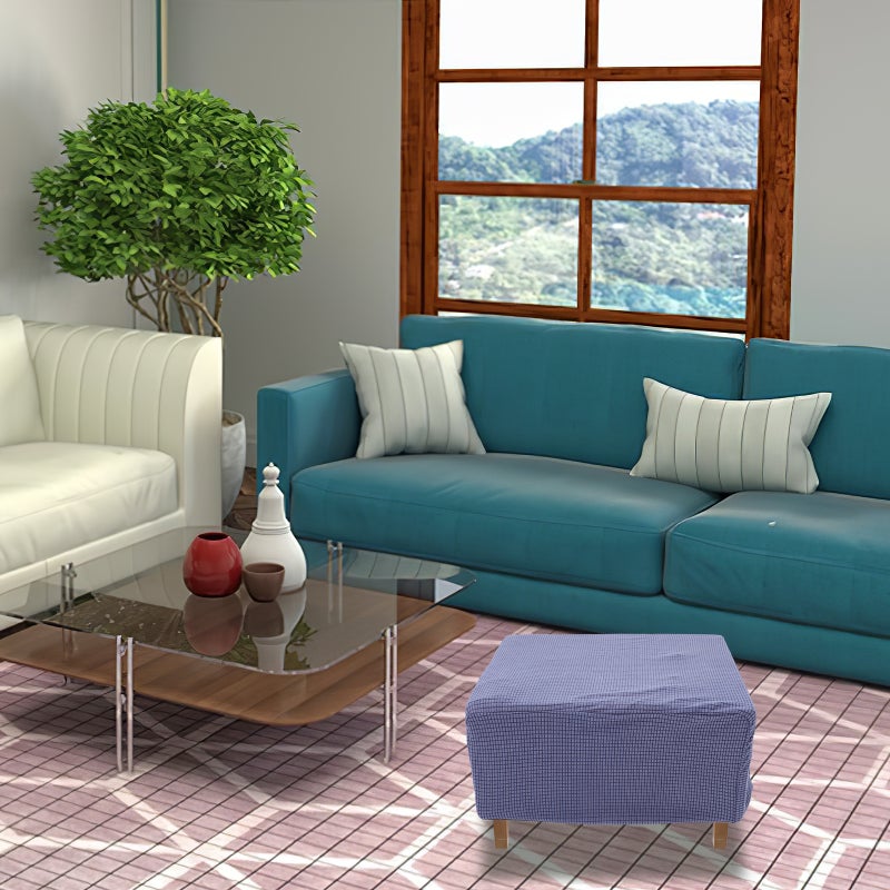 Vanity Stool Seat Covers, Protects from Stains and Wear, Modern Design - Image 3