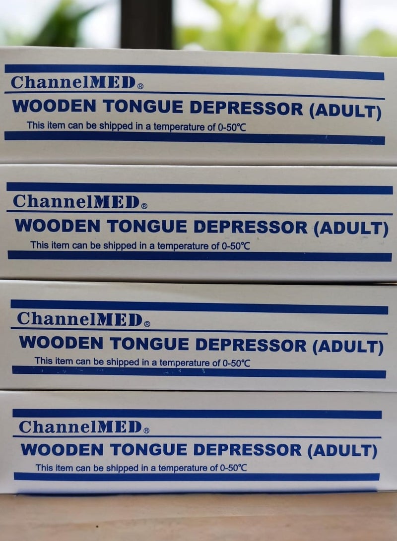 شانيل ميد خافضات اللسان الخشبية Stick Box100 - Image 4