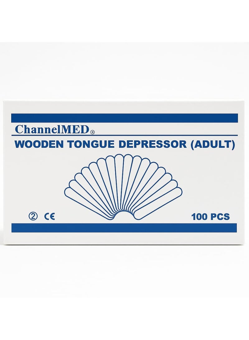 شانيل ميد خافضات اللسان الخشبية Stick Box100 - Image 1