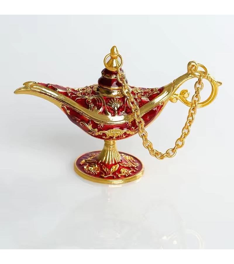2pcs Black Aladdin Style Lamp Ornament Creative Wishing Lamp Decor For Home Banquet - Image 4