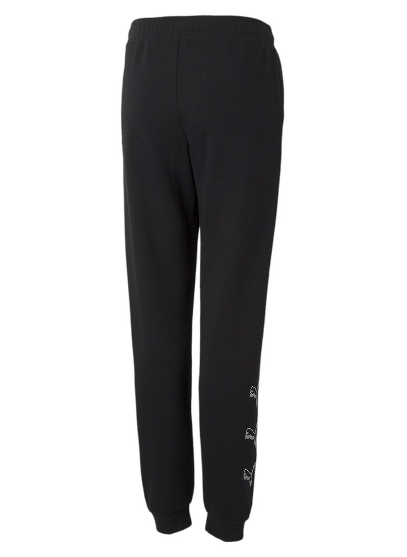 PUMA - Logo Detailed Girls Joggers - Image 1