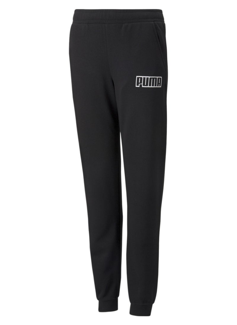 PUMA - Logo Detailed Girls Joggers - Image 1