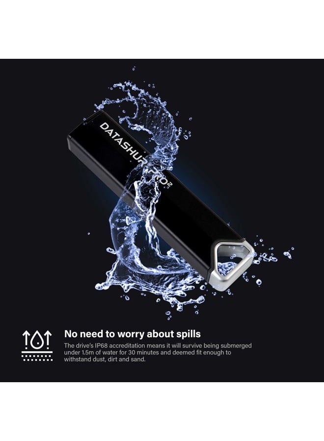 iStorage datAshur PRO2 4GB Secure USB Flash Drive - FIPS 140-2 Level 3 Certified - Password Protected - Dust and Water Resistant - Image 3