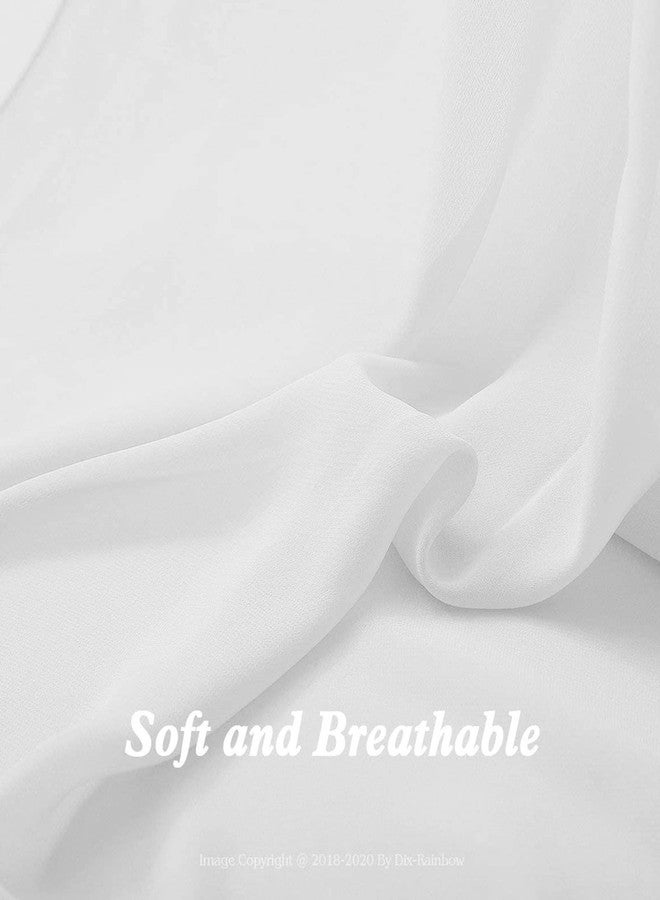 dix-rainbow Princess Bed Canopy for Kids Yarn Play Net Canopy for Baby Bed, Children Round Dome Indoor Outdoor Castle Hanging Decoration Reading Nook Canvas White… - Image 3